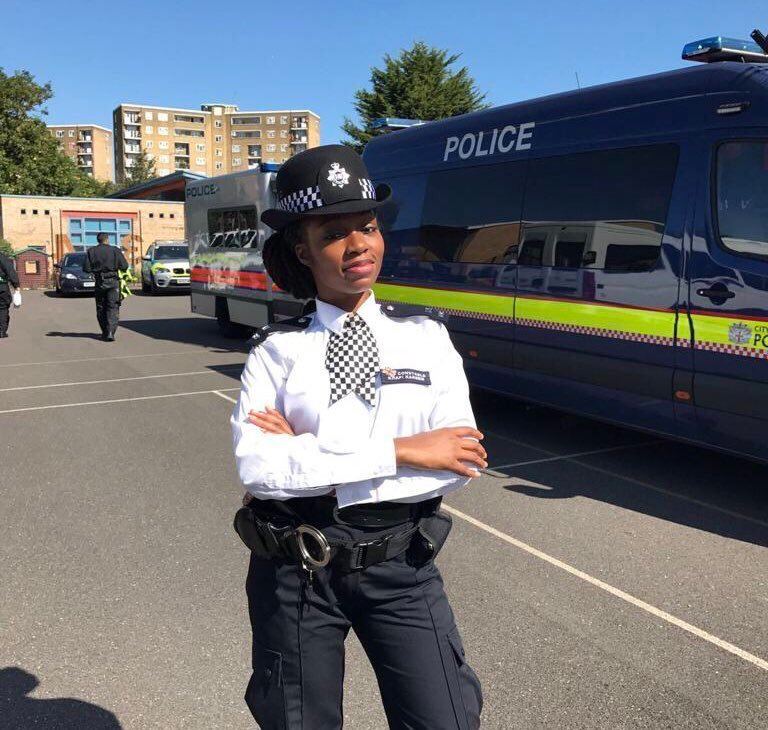 Khafi London Police Officer