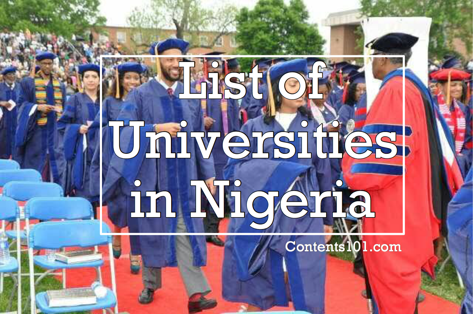 List of universities in Nigeria 