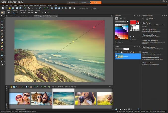 Corel Paint pro Photo Editing Software