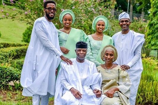 Prof Yemi Osinbajo wife and Family 