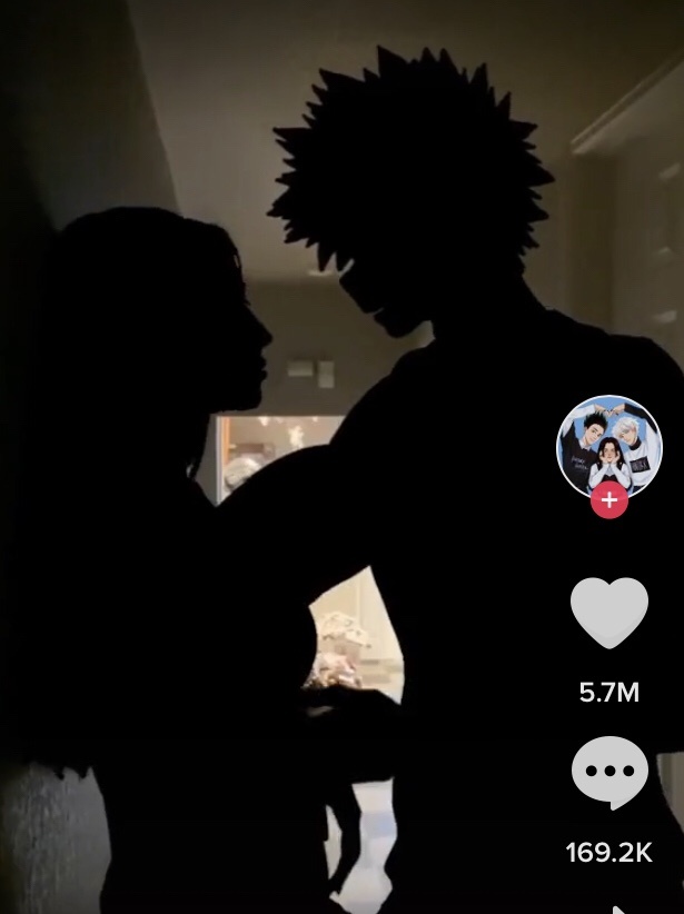 Tiktok Anime Silhouette Challenge