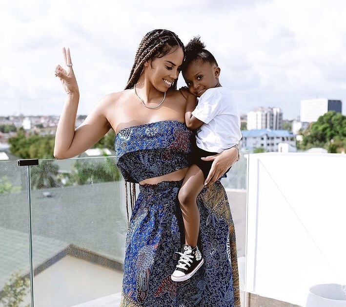 Wizkid Baby mama Jada Pollock Son