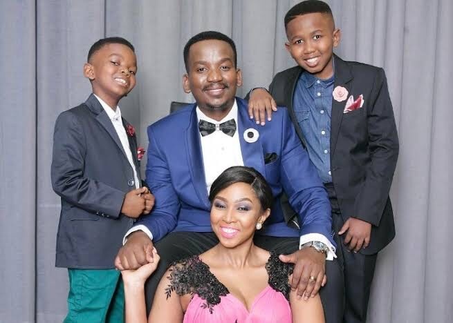 Sfiso Ncwane Wife and Children 