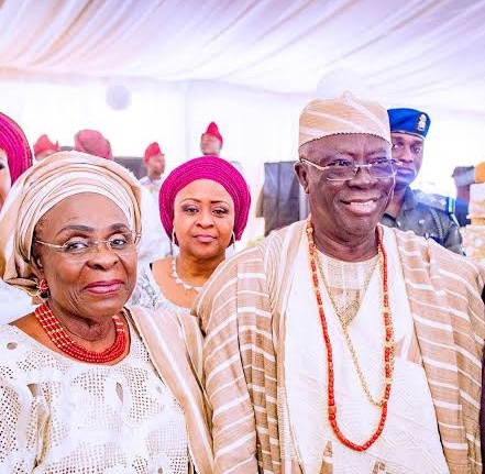 Chief Ayo Adebanjo wife