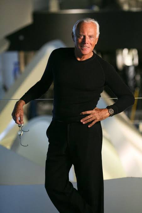 Georgio Armani educational background