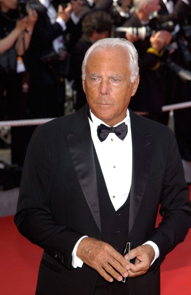 Georgio Armani personal life