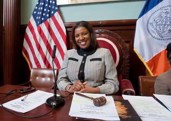 Letitia James educational background 
