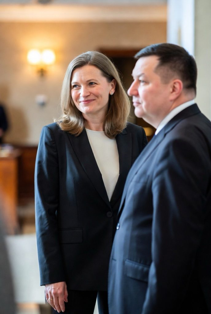 Evika Siliņa Husband